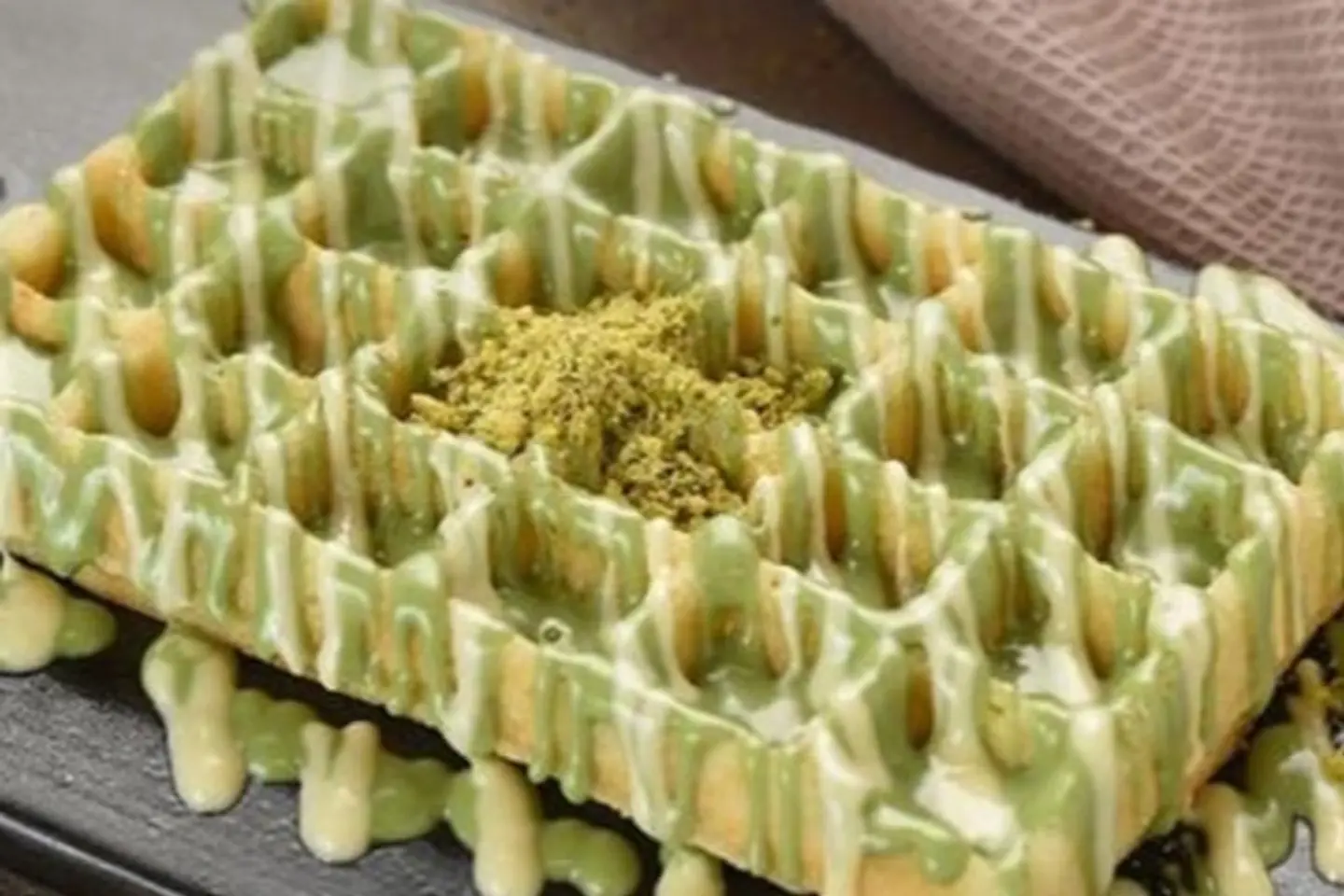 Pistachio Waffle - Small