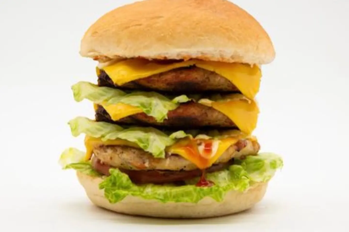 Triple Beef Burger - Sandwich