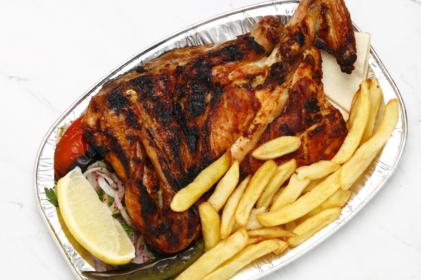 دجاج على الفحم - نص