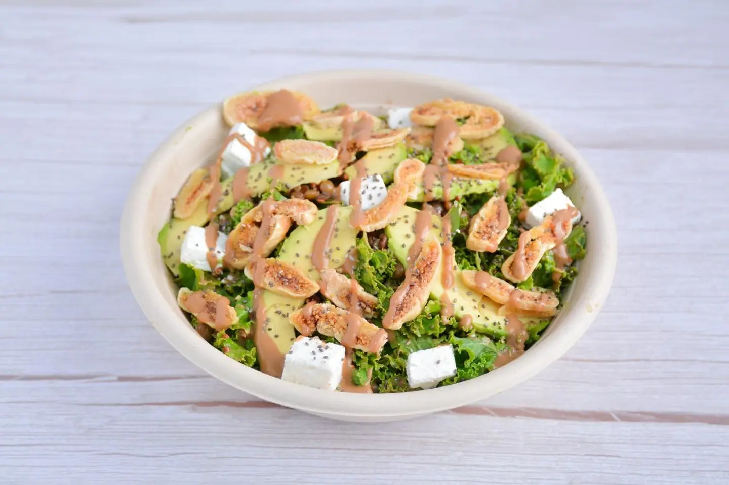 Kale Salad With Figs - Kale And Fig Salad With Chicken