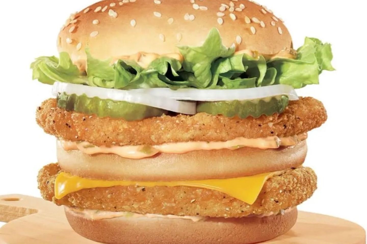 Double Chicken Burger - Male