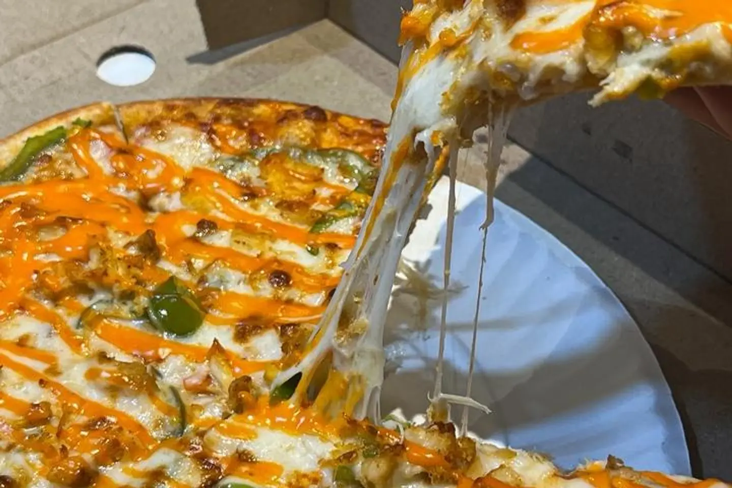 بيتزا رانش فرنسي أطراف جبنة - صغير