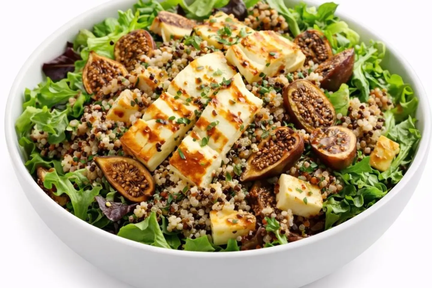 سلطة كينوا - وسط