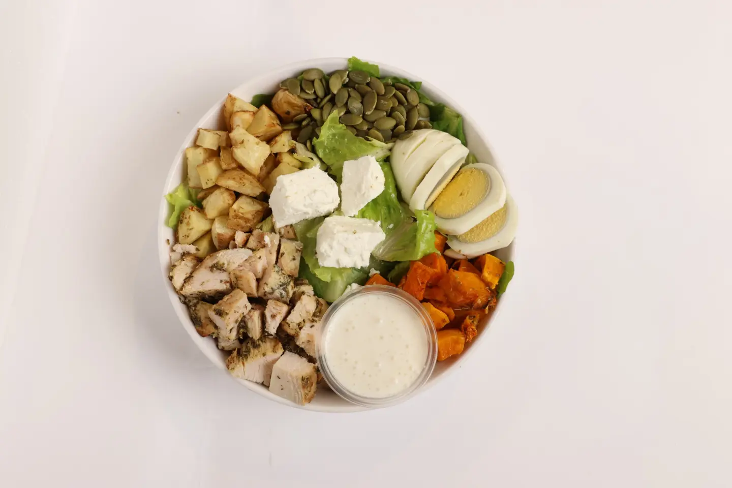 سلطة بروتين بمب - سلطة بروتين بمب-وسط