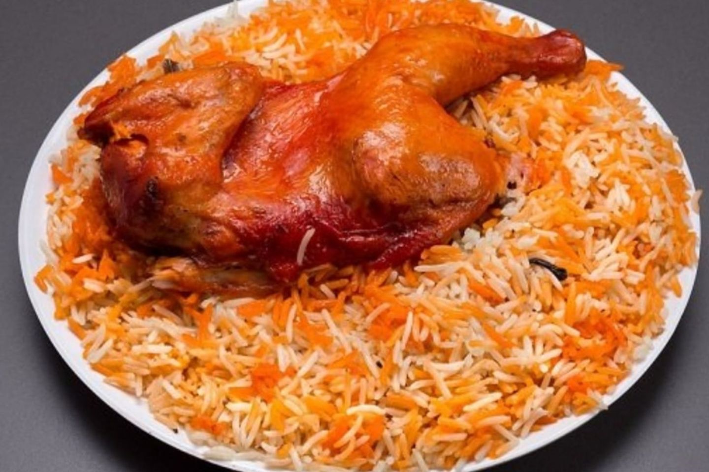 دجاج مندي - نص دجاجة