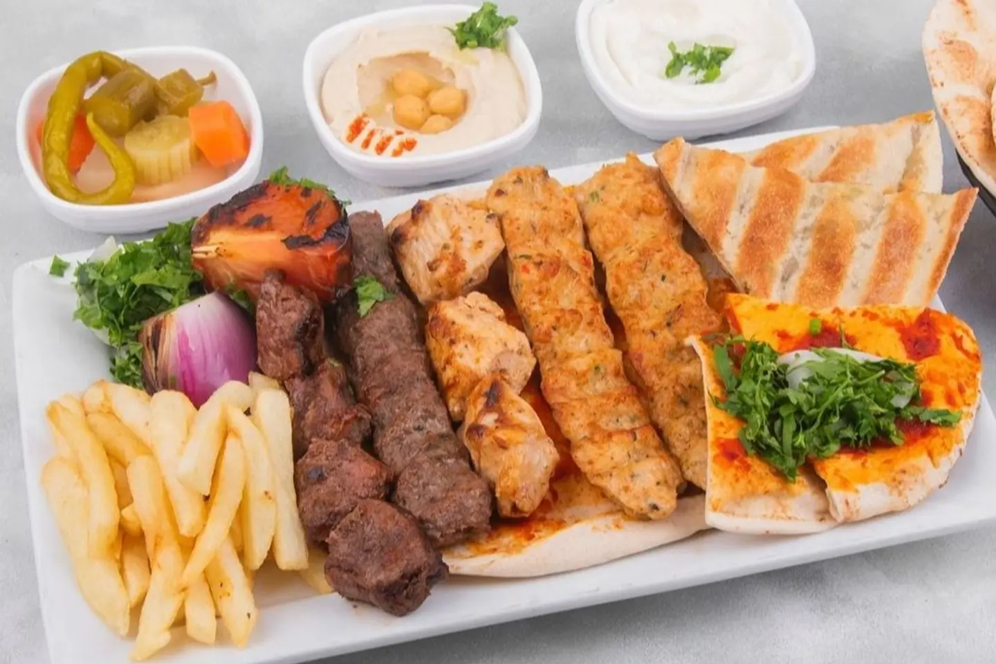 مشاوي مشكل - مشكل مشاوي وسط