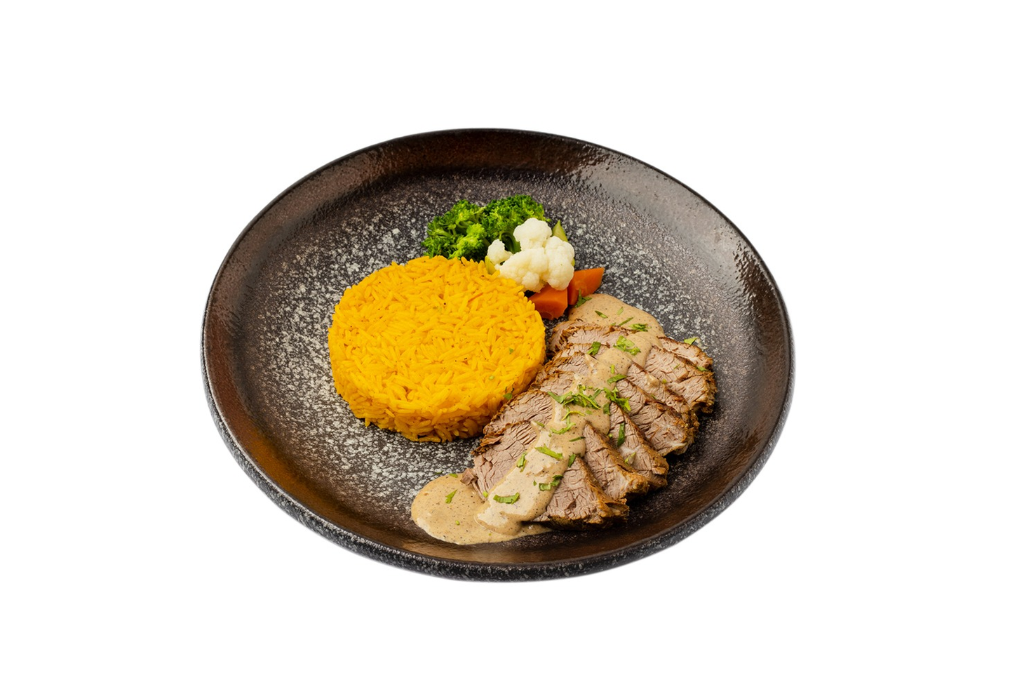 ستيك لحم بصوص الفلفل الأسود - 150 جرام