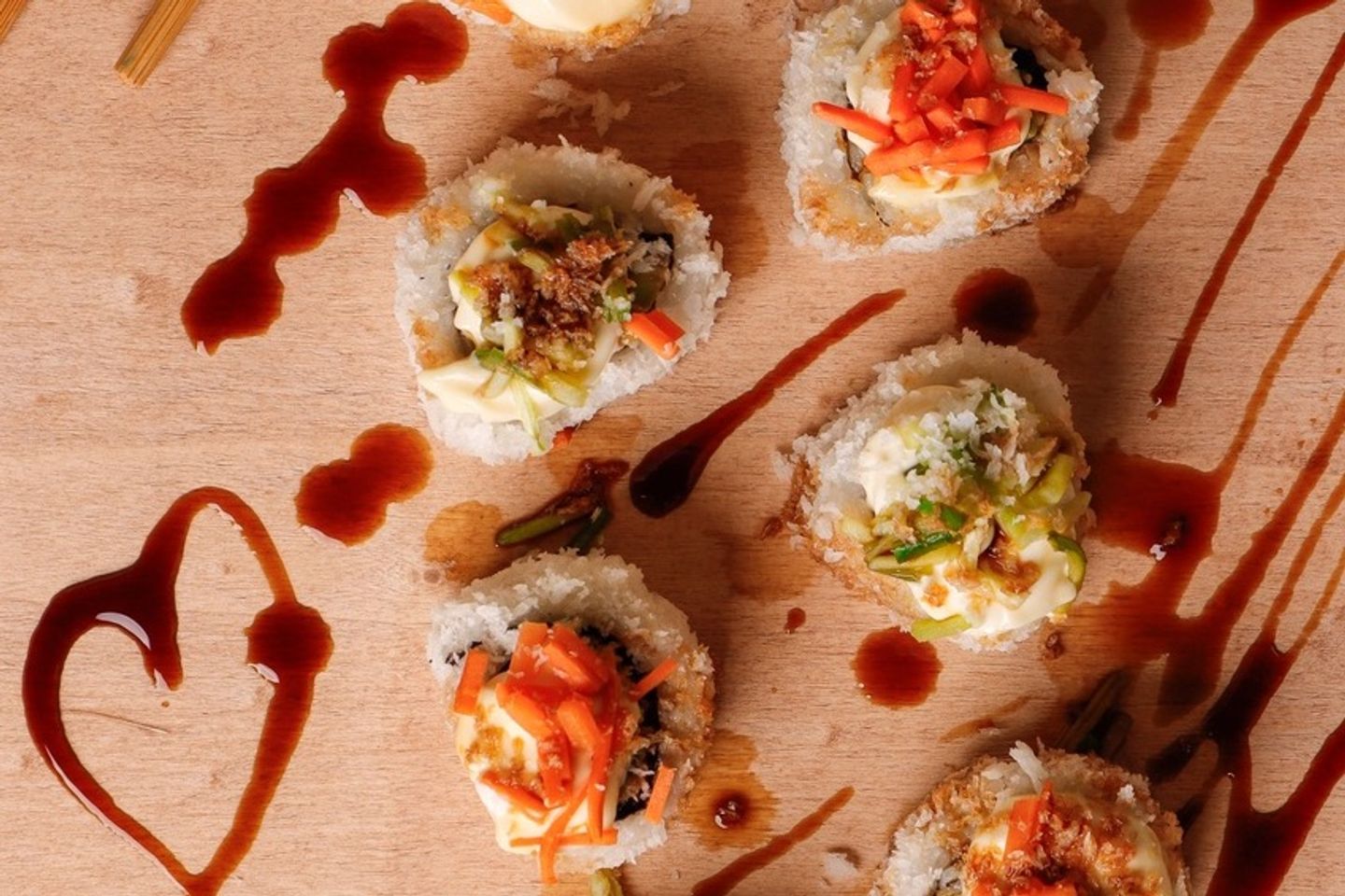 Vegetable Sushi - 4 Pieces