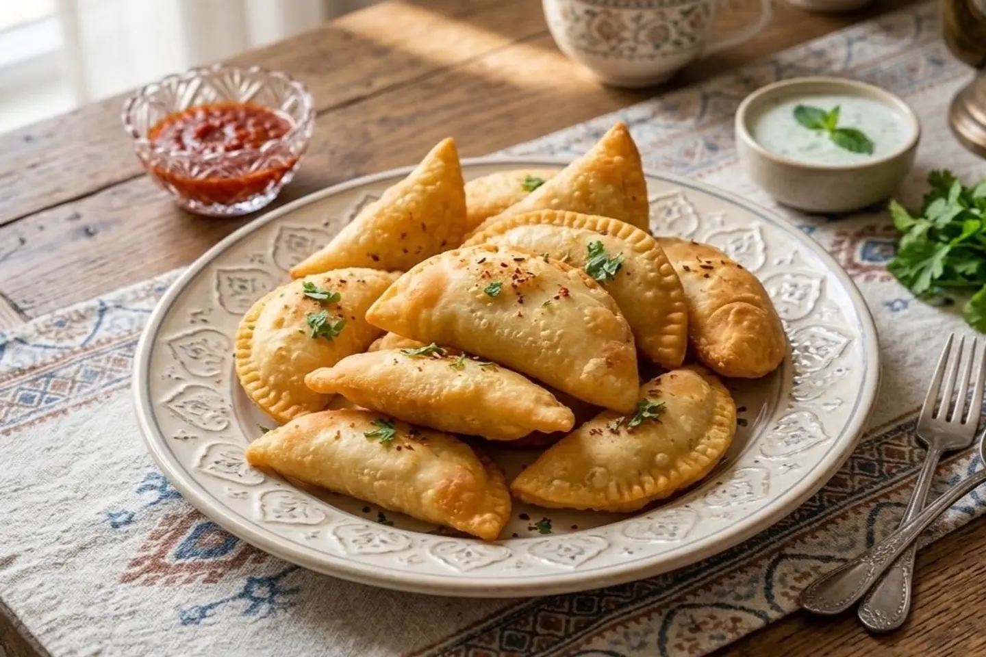 سمبوسة بف جبنة شيدر - ربع كيلو