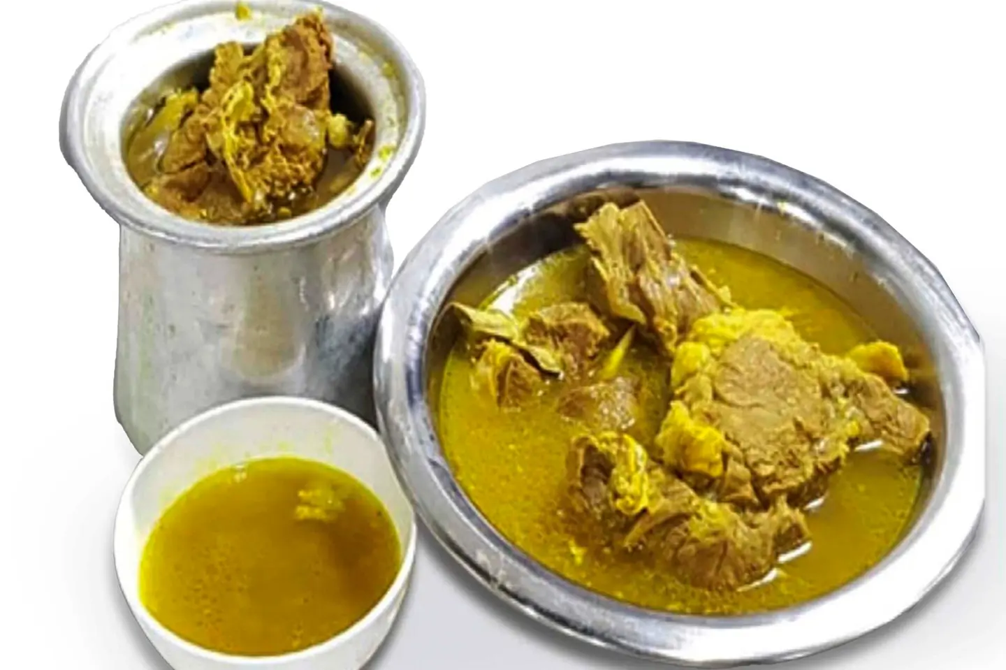 لحم برم - مع الرز