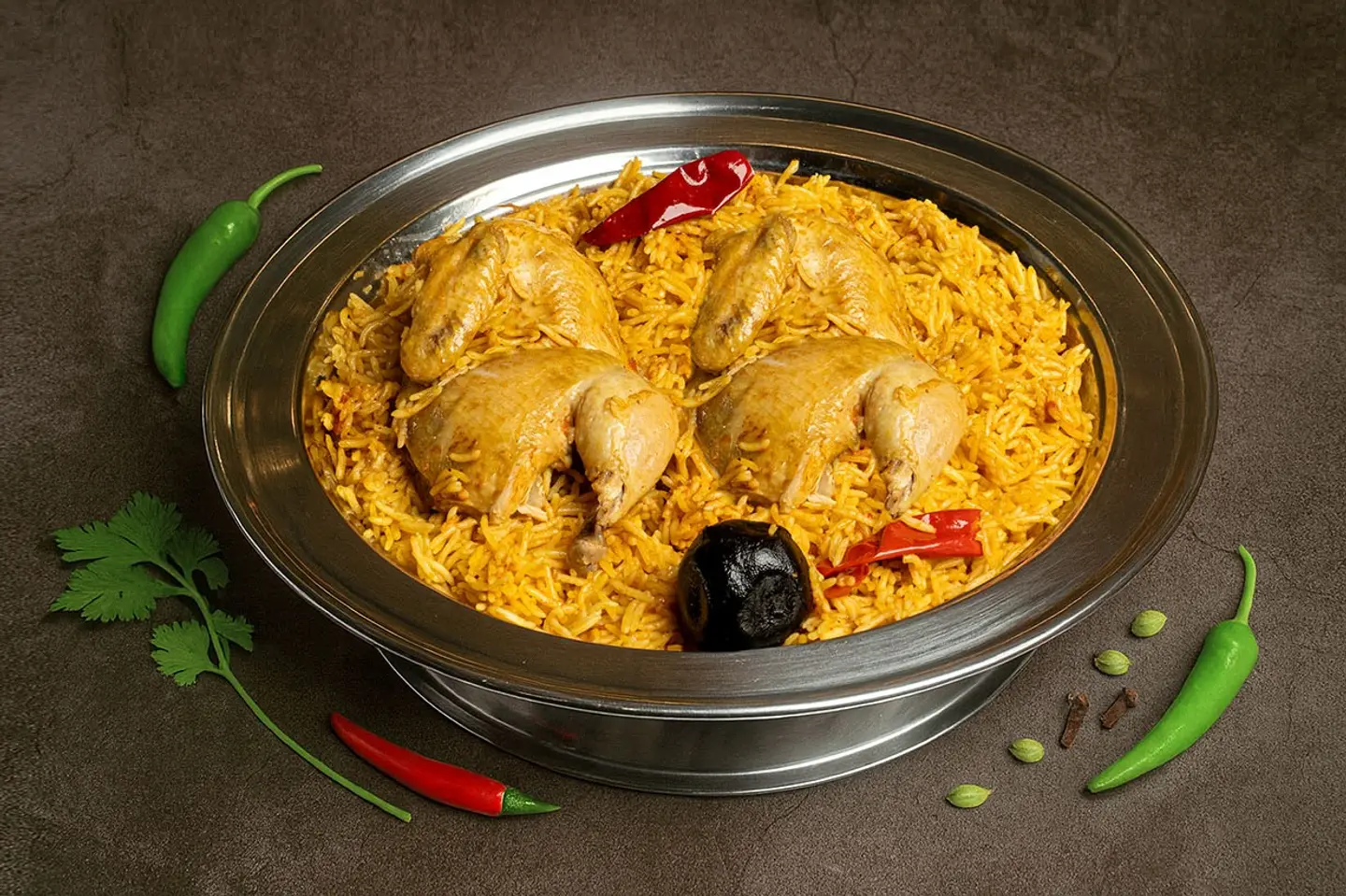 دجاج مضغوط - نص حبة دجاج