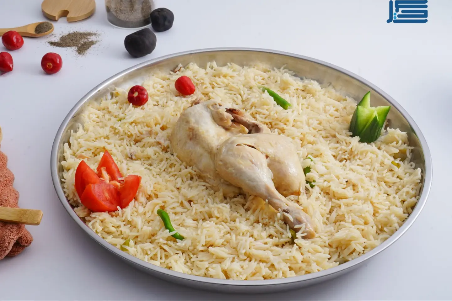 حبه ارز بشاور ابيض - حبة دجاج