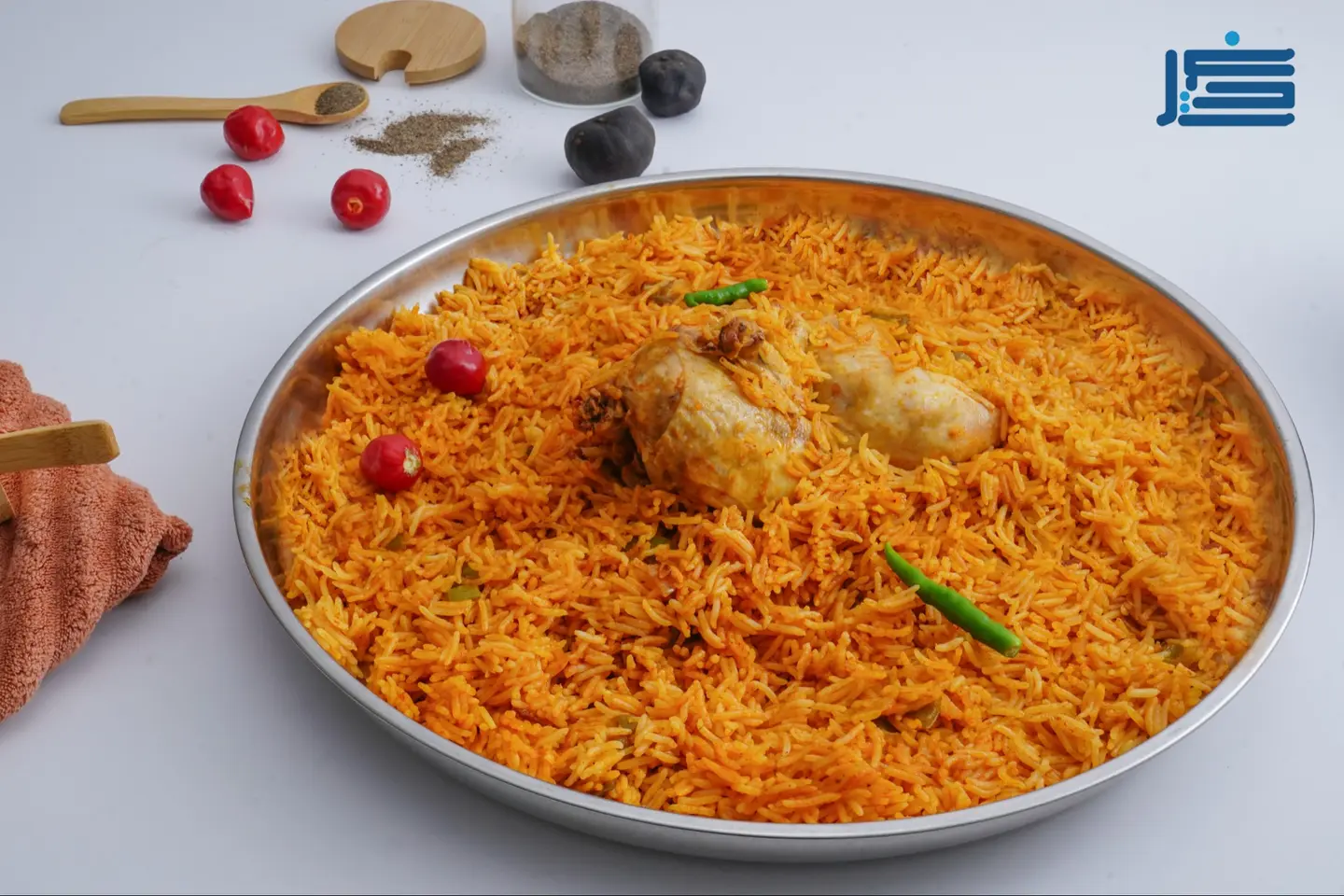 حبه ارز بشاور احمر - حبة دجاج