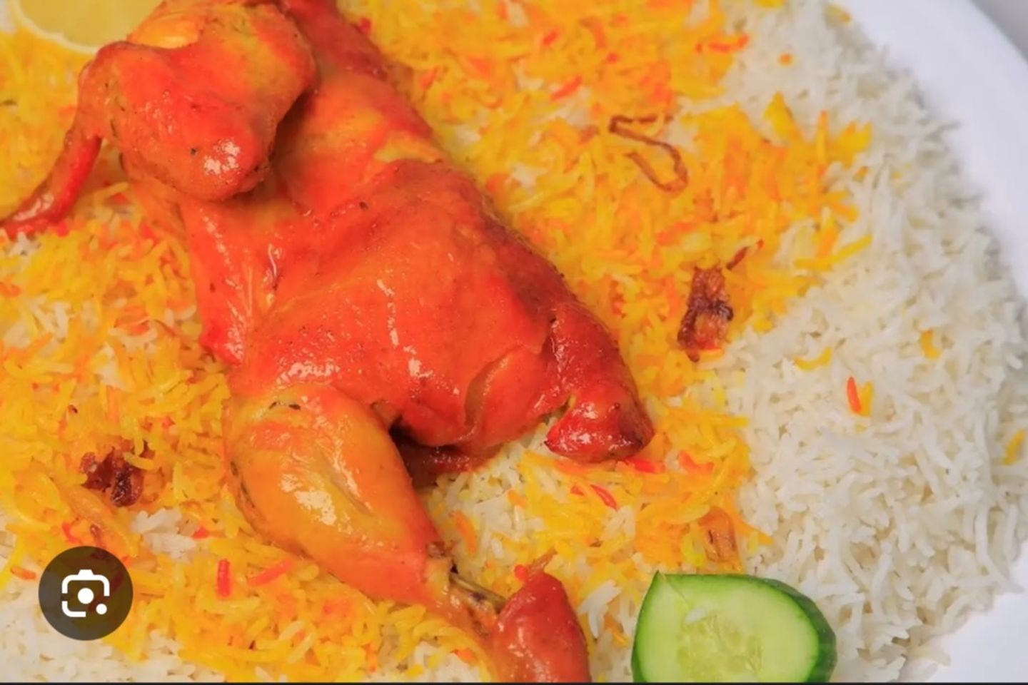 نص مندي - مع الارز