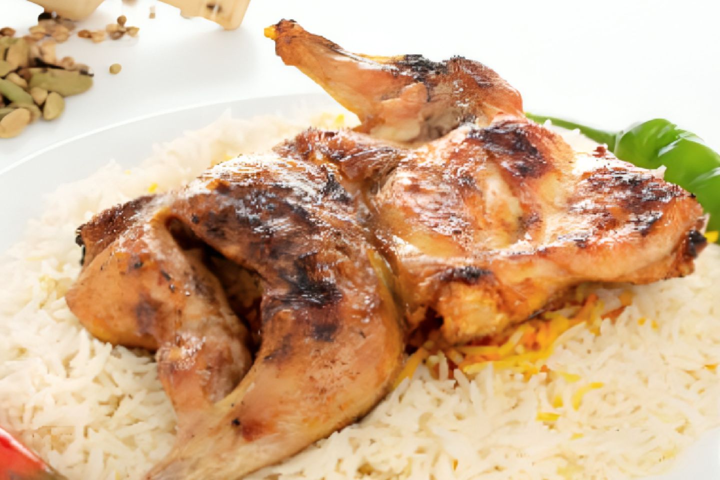 نص مظبي - مع الارز