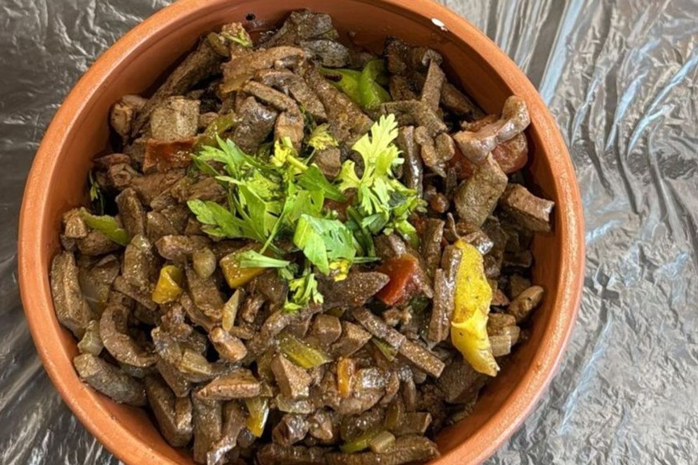 Fresh Local Sheep Liver - With Cheese