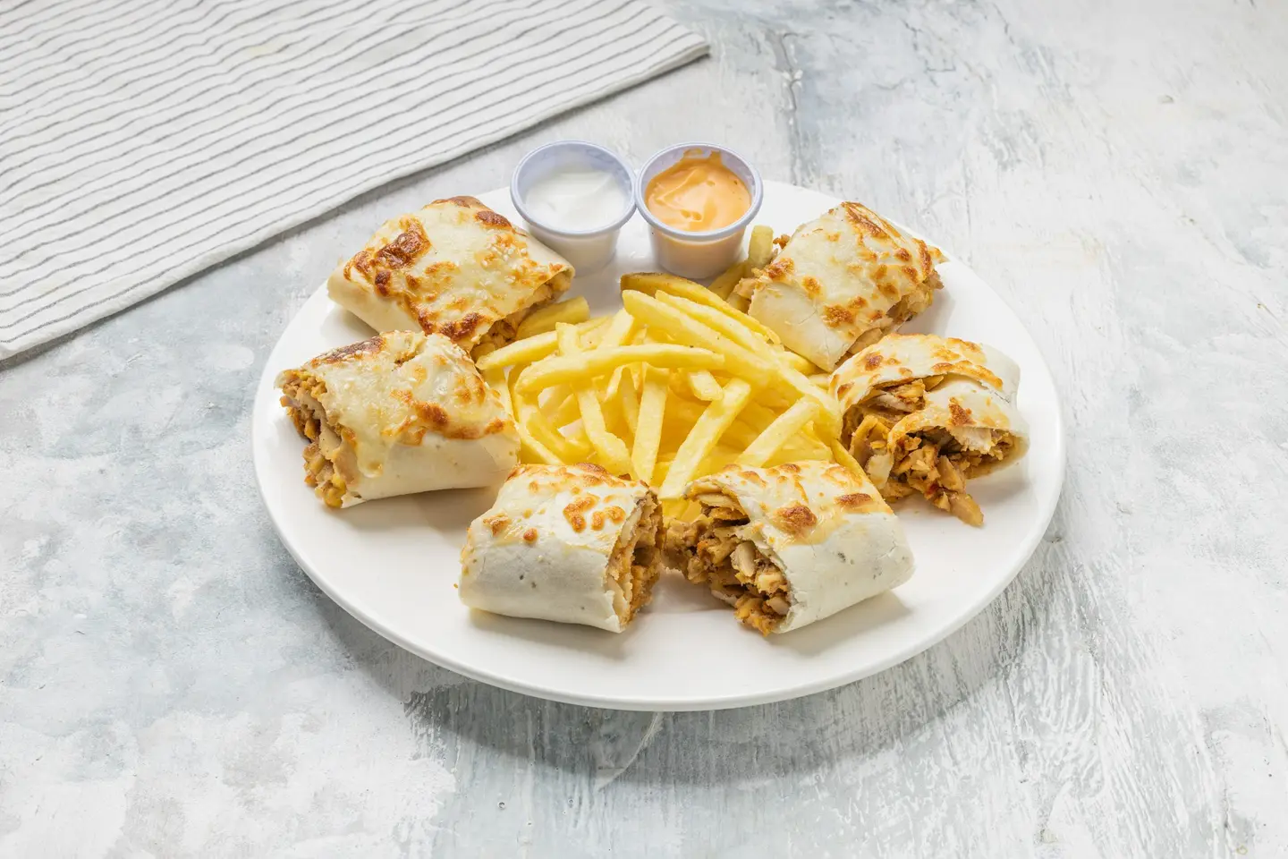 شاورما عربي - وسط