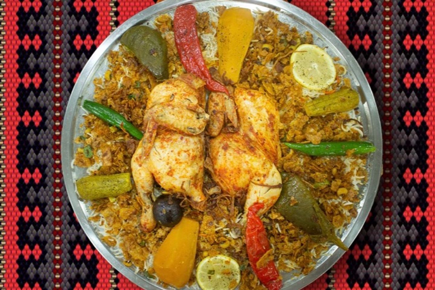 نص دجاج مدفون - نص حبة
