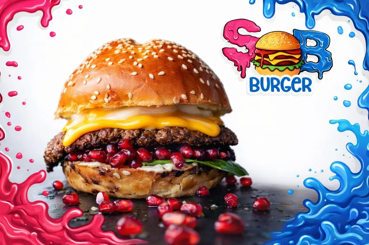 برجر اس بي الرمان - عادي