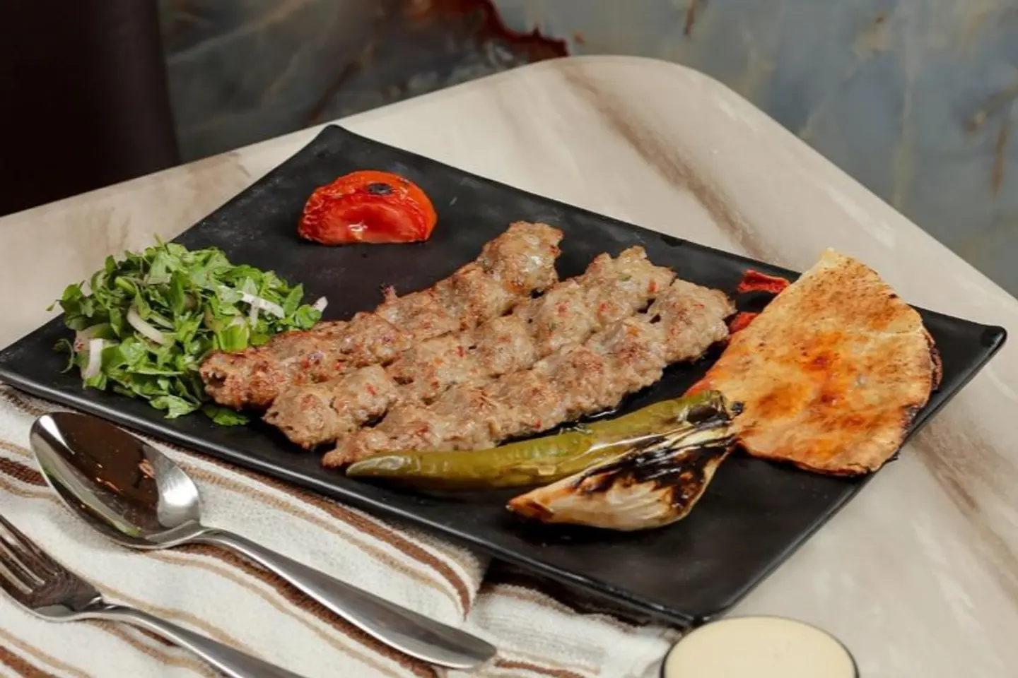 Meat Kebab - For One Person