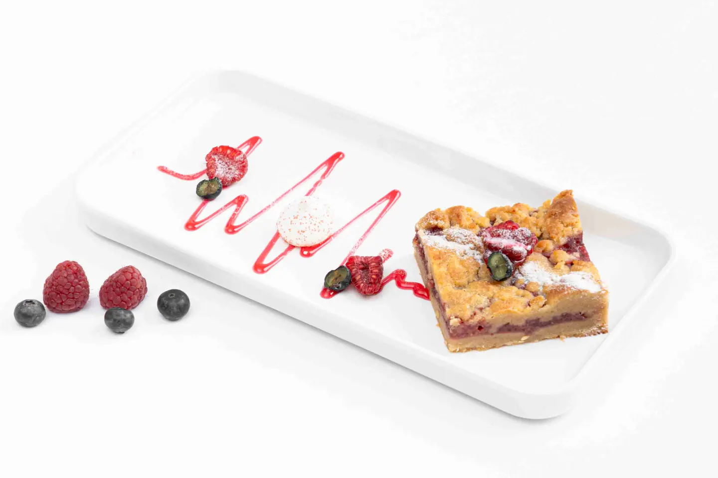 كرمبل الفواكه الحمراء - كبير