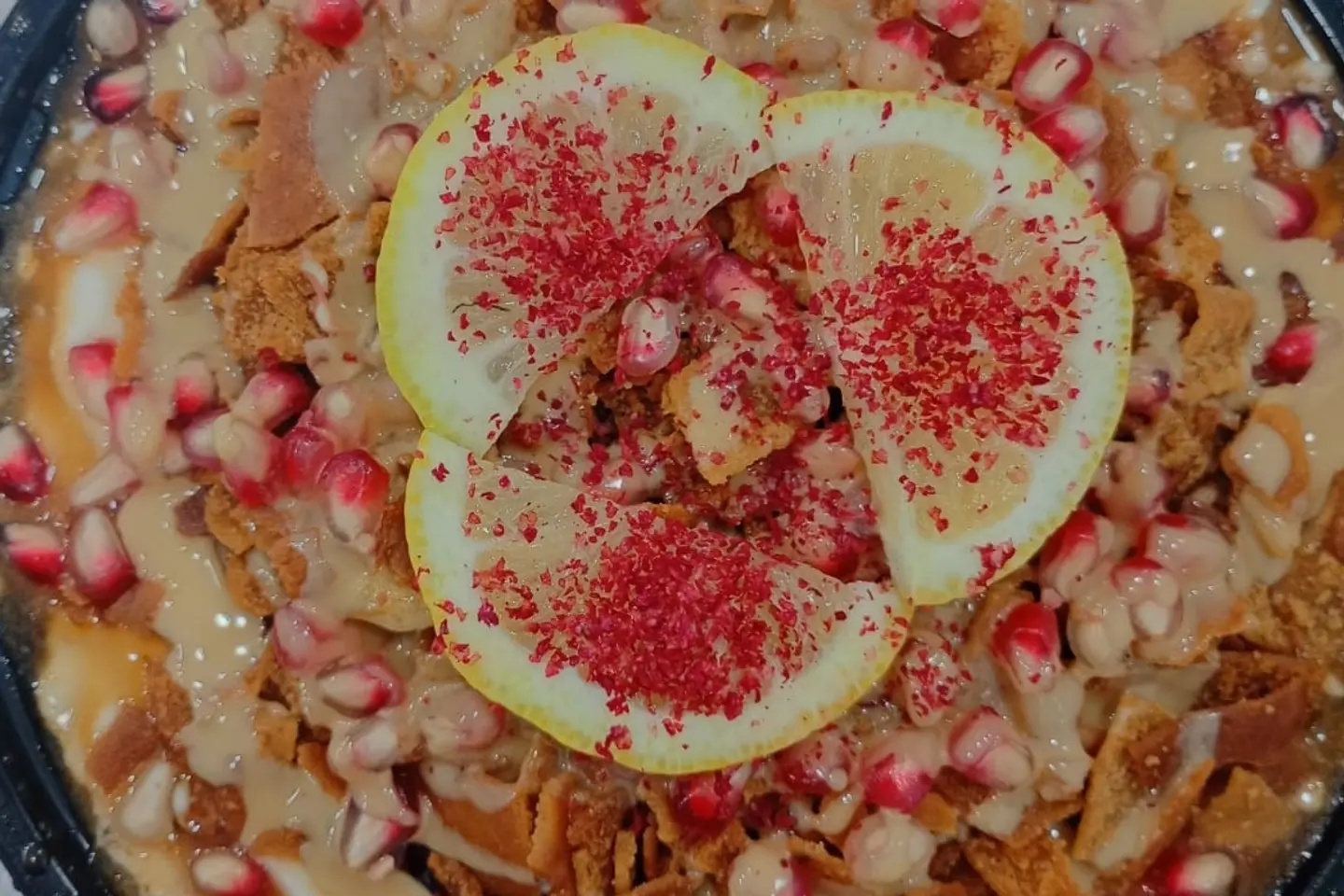 Fattah With Grape Leaves - Small