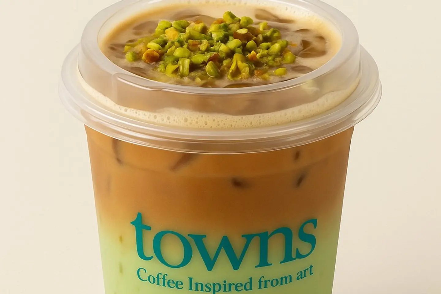 Crunchy Pistachio Latte - Cold