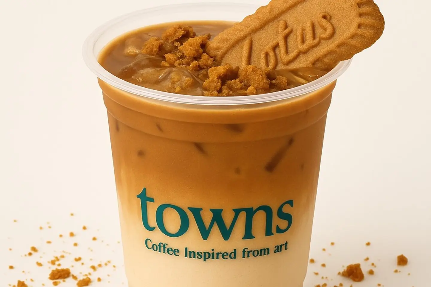 Crunchy Lotus Latte - Cold