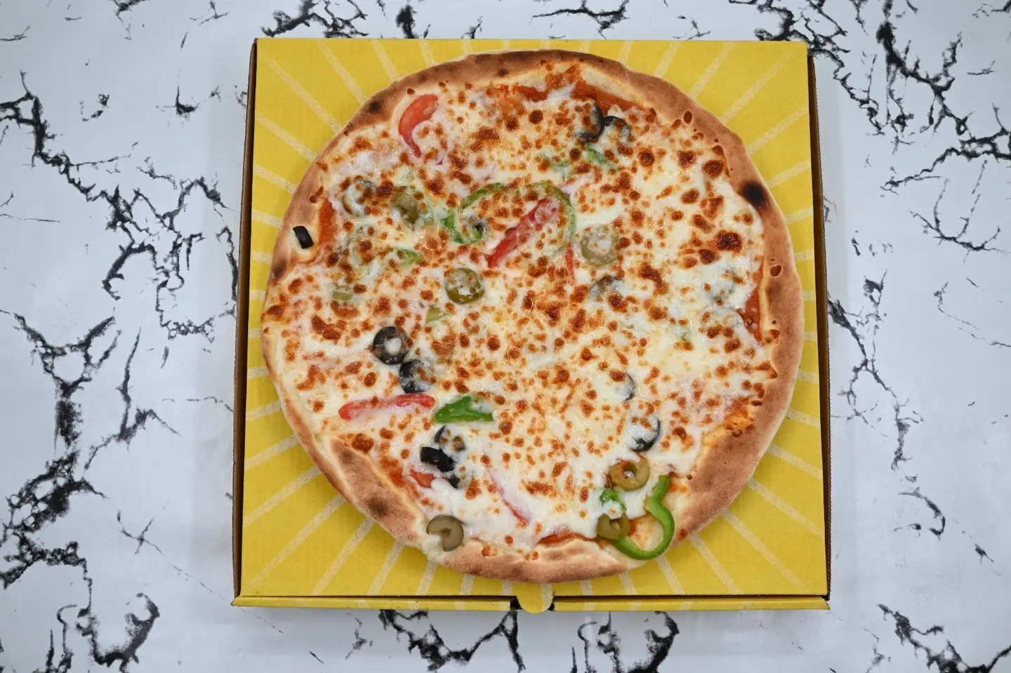 بيتزا خضار - كبير