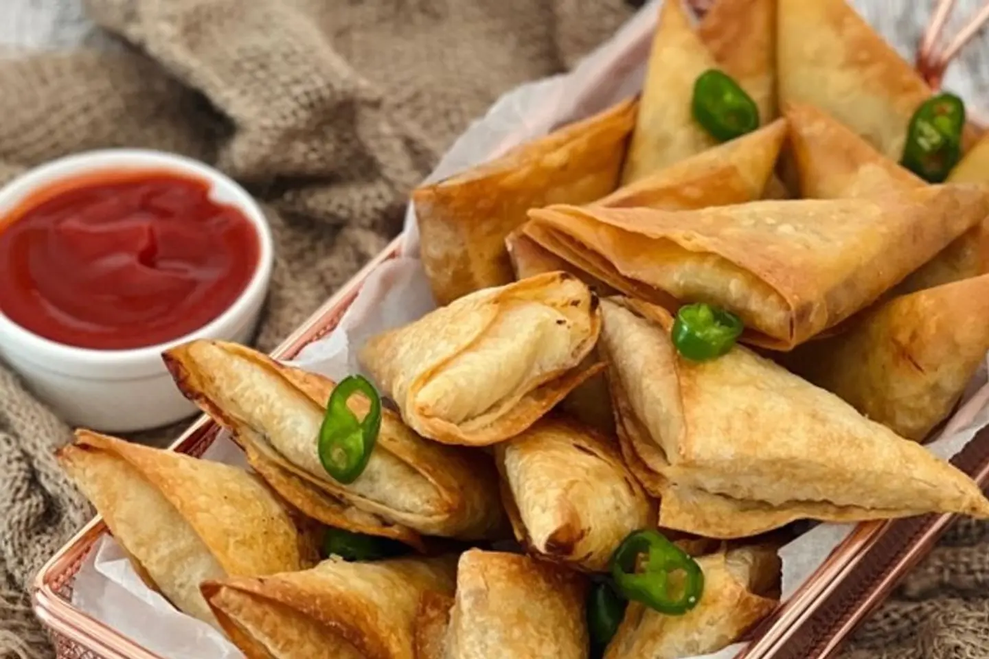 Baladi Meat Samosas - Centre Box