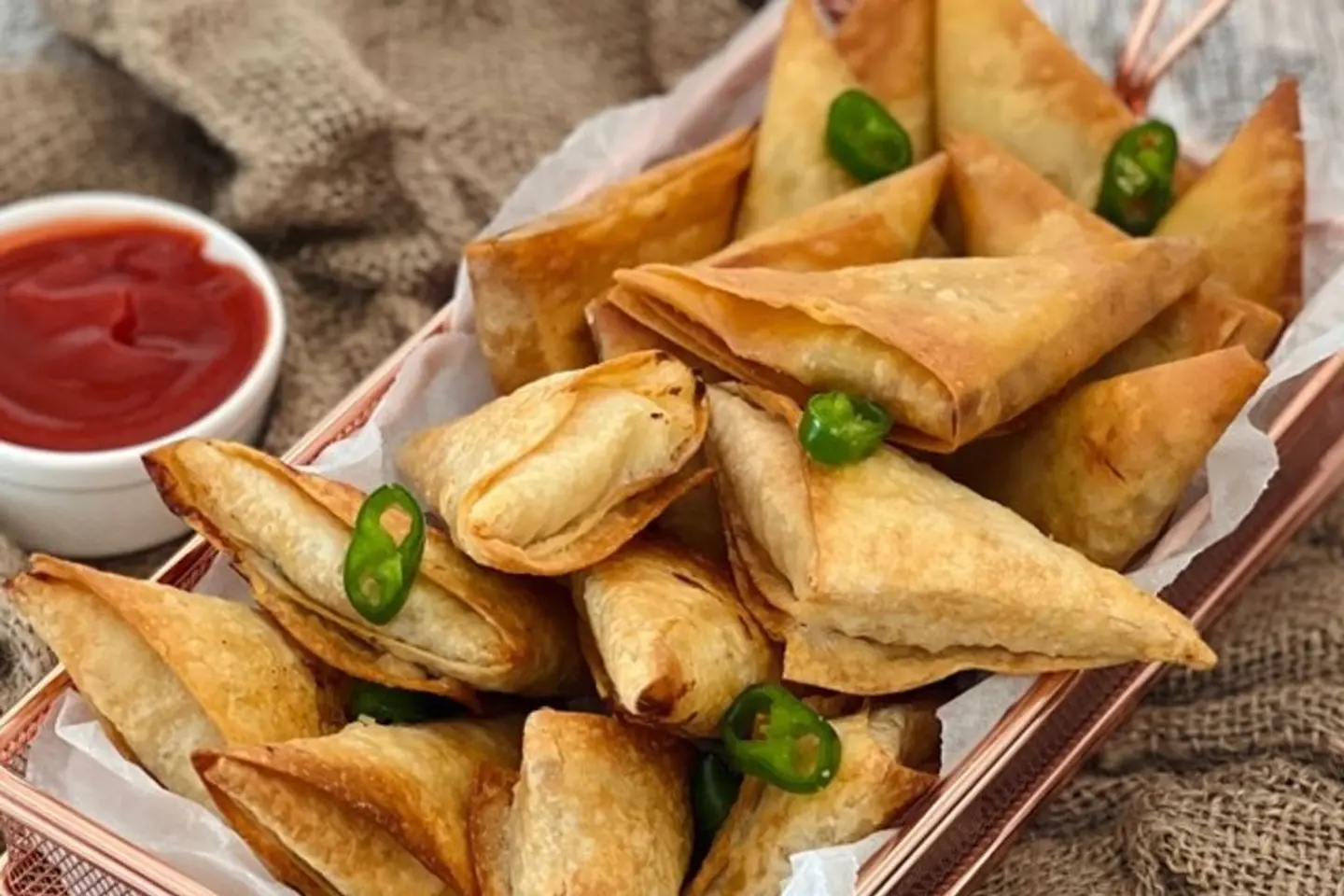 Potato Samosas - Centre Box