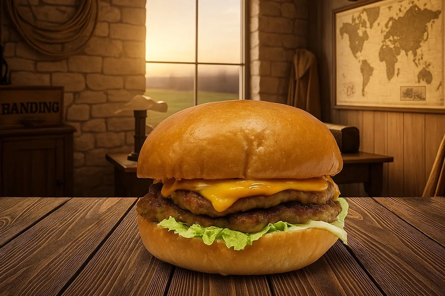 برجر دجاج مشوي دبل - بدون وجبة