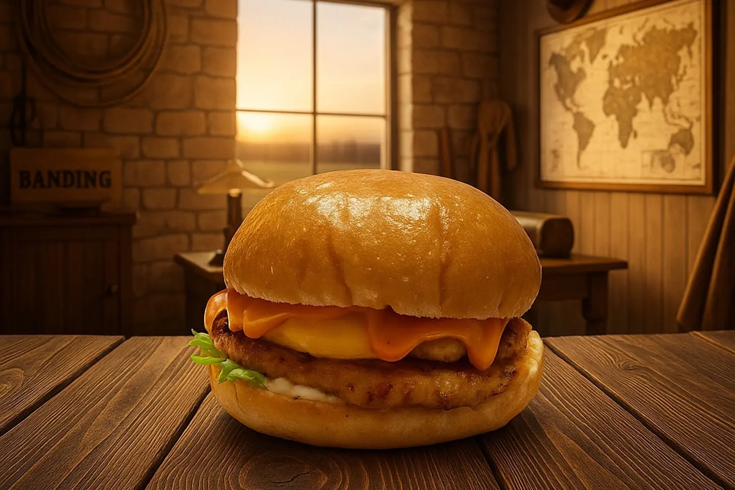 برجر لحم بقري دبل - بدون وجبة