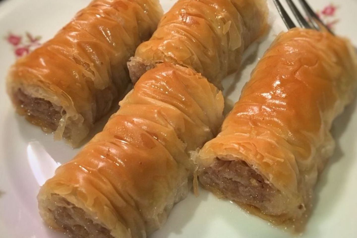 اصابع بقلاوة بالكاجو - نص كيلو