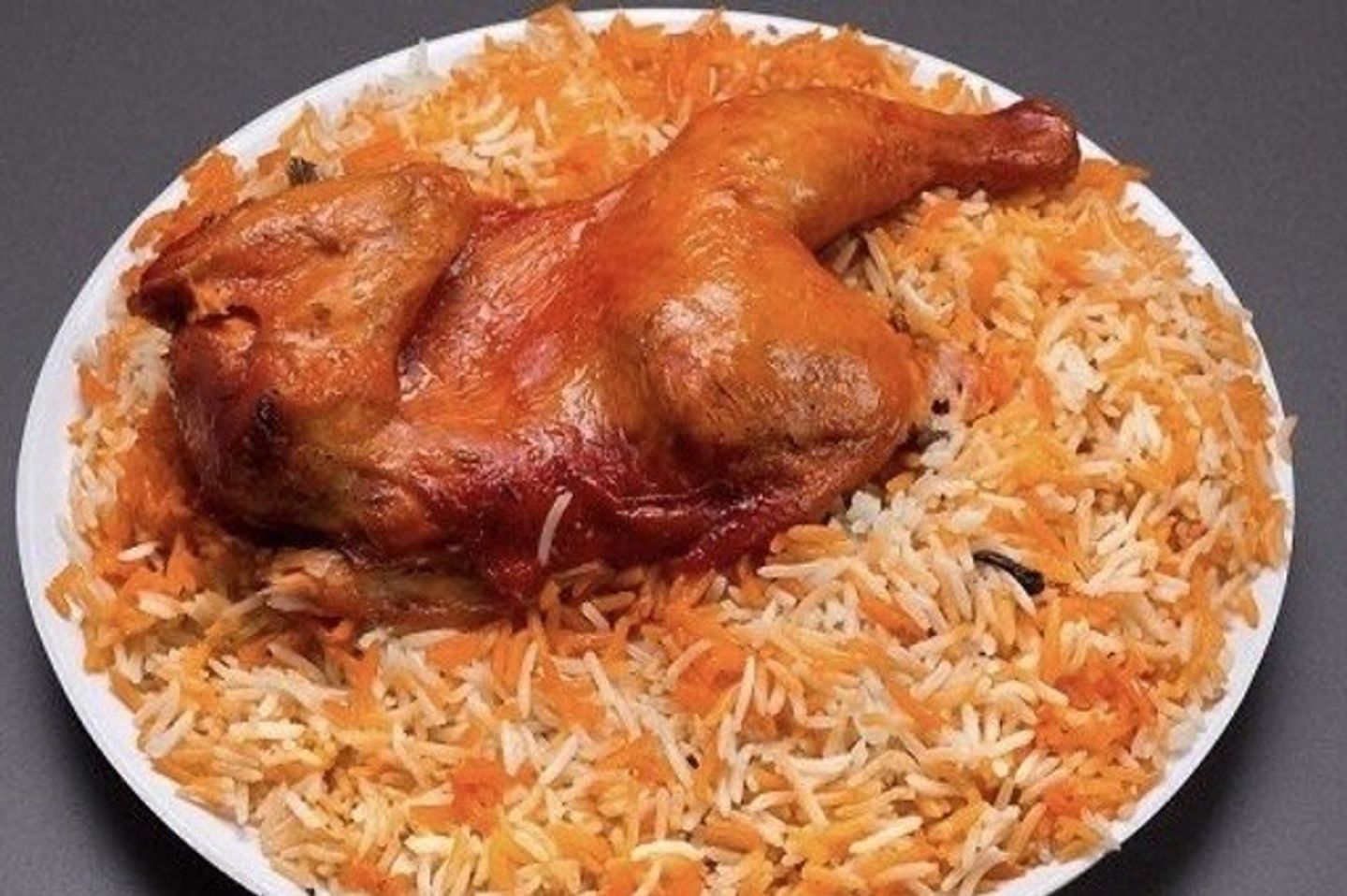 Plain Mandi - Mandi With Quarter Grain Rice