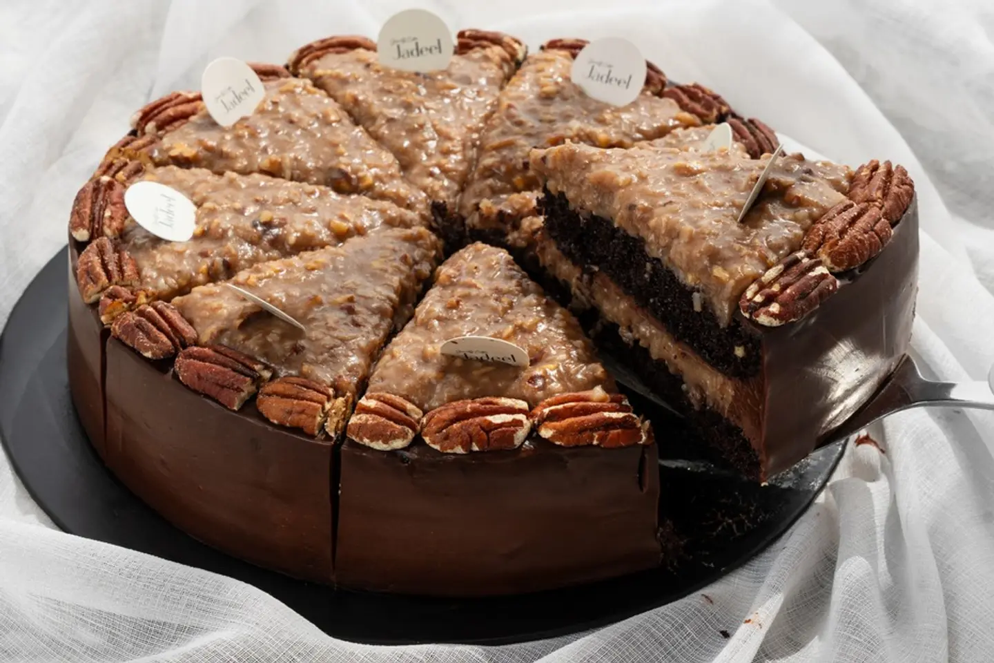German Chocolate Cake - Slice