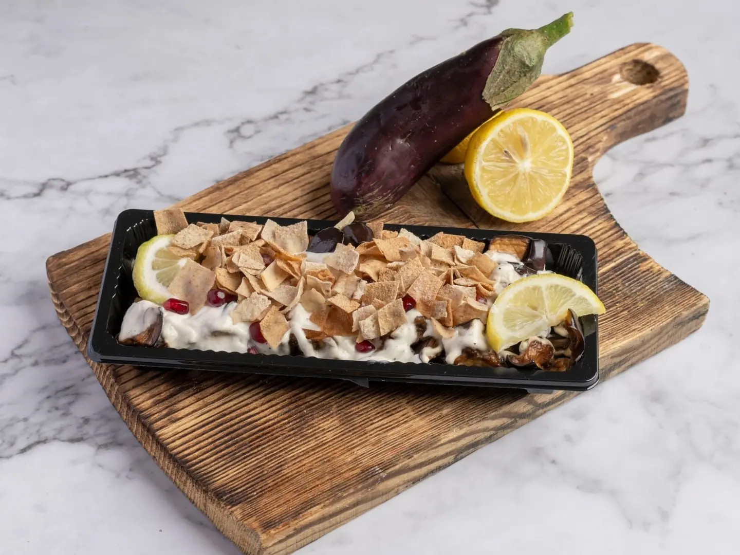 Eggplant Fatteh - Small Plate
