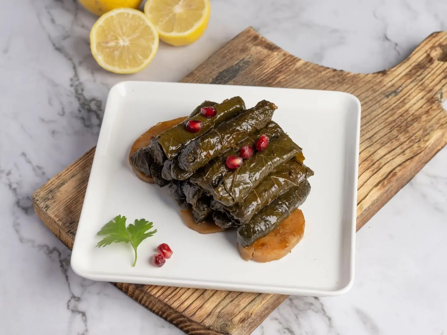 Stuffed Grape Leaves - 7 Pieces