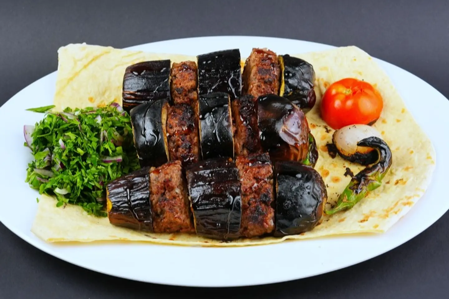 كباب باذنجان دقة - نفر