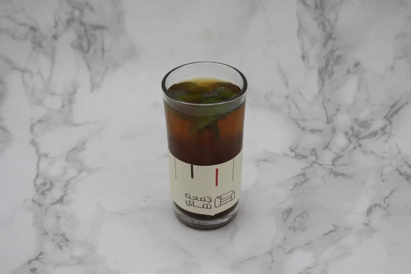 شاي مغربي - كوب ورق