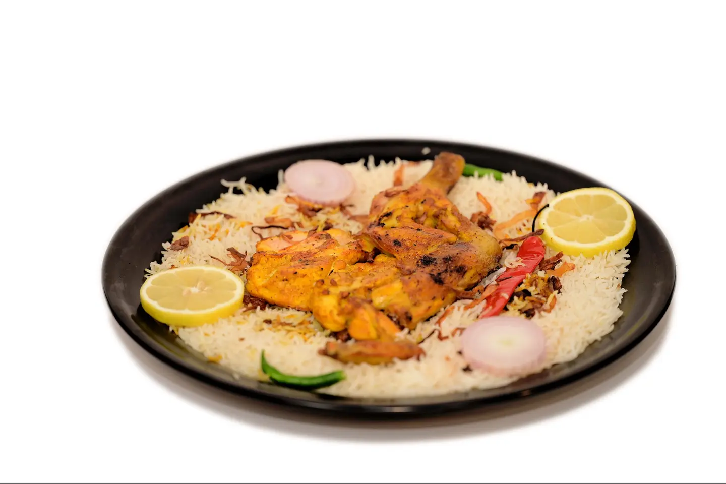 Madbi Grain With Rice - Half A Chicken