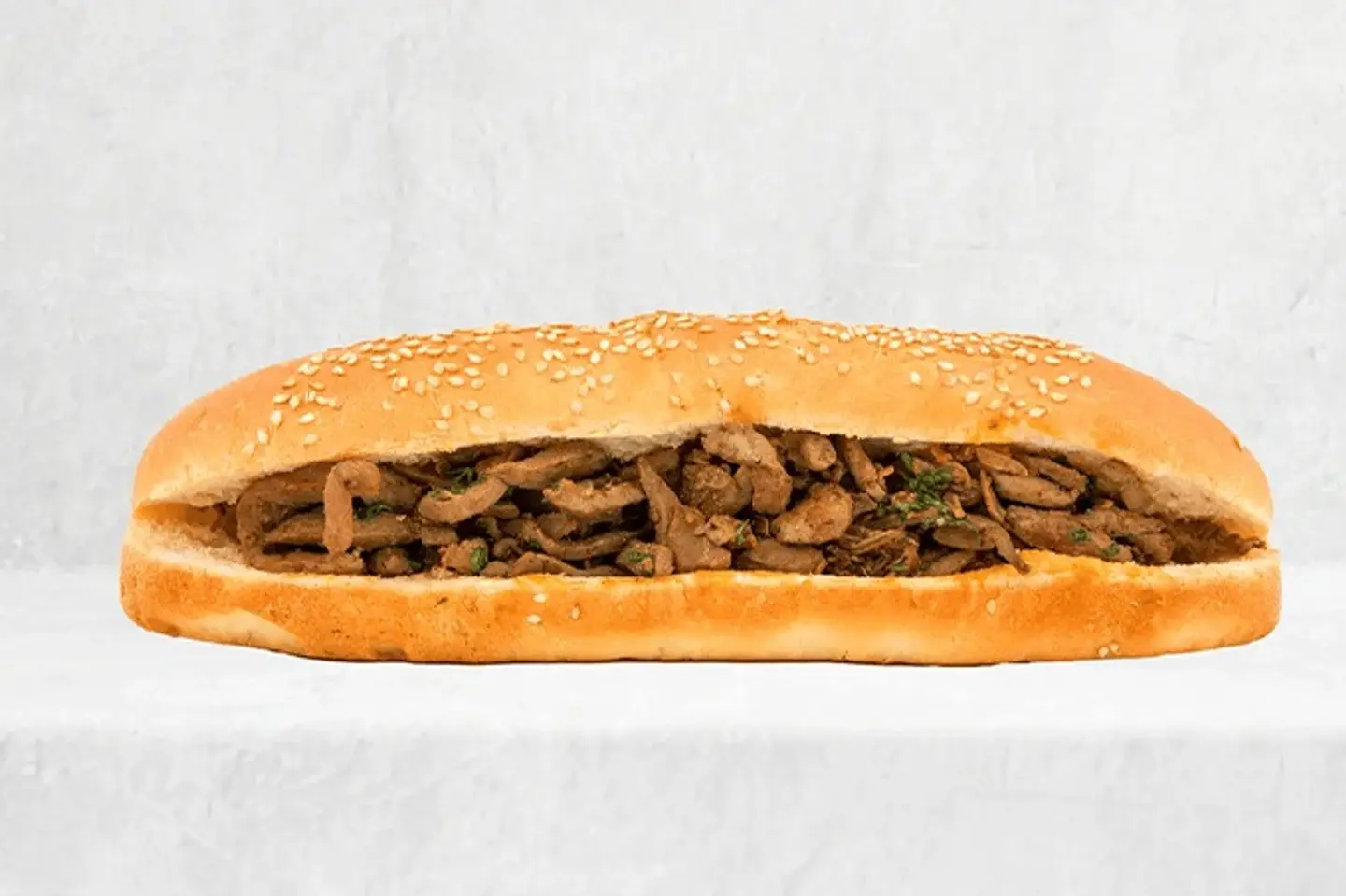 كبدة - ساندويش