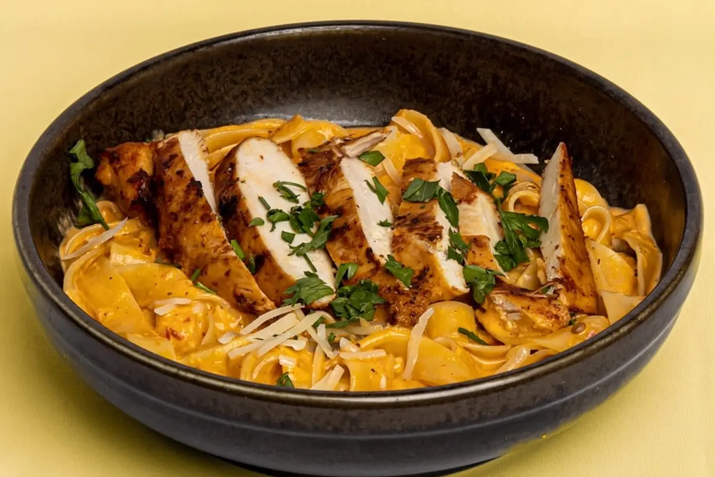 فوتشيني دجاج - صوص احمر