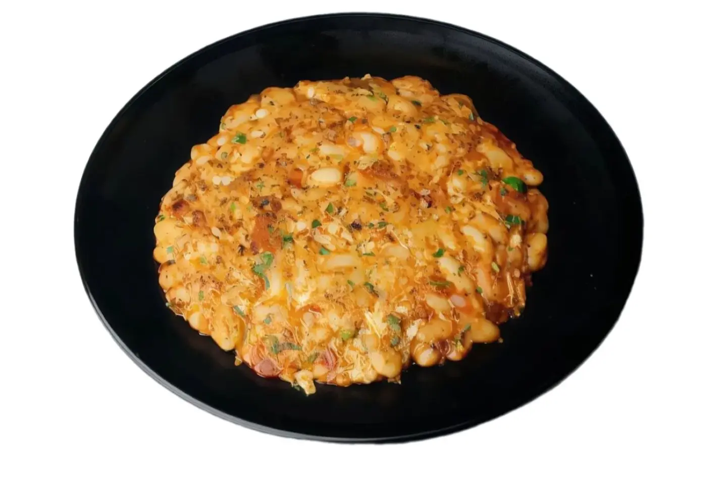 Beans With Eggs - Dry