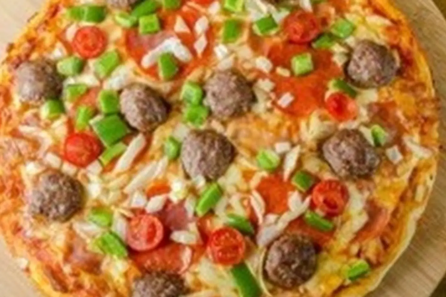 Oriental Sausage Pizza - L Size