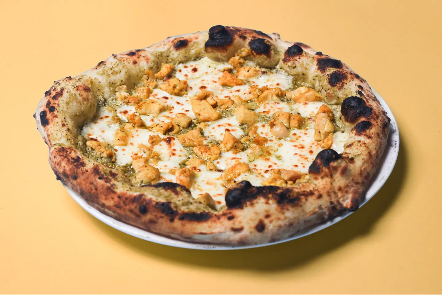 دجاج بيستو - وسط