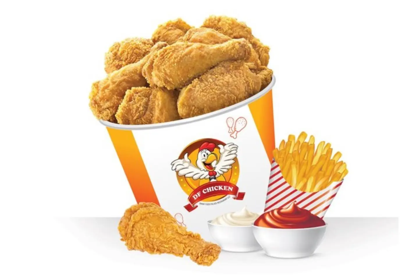 بوكس دجاج ثمانية قطع - عادي