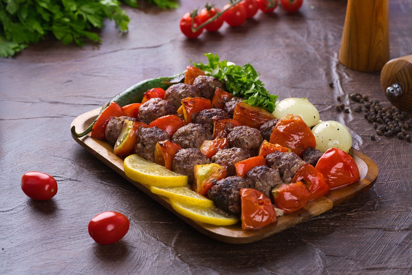 كباب مغربي - صحن