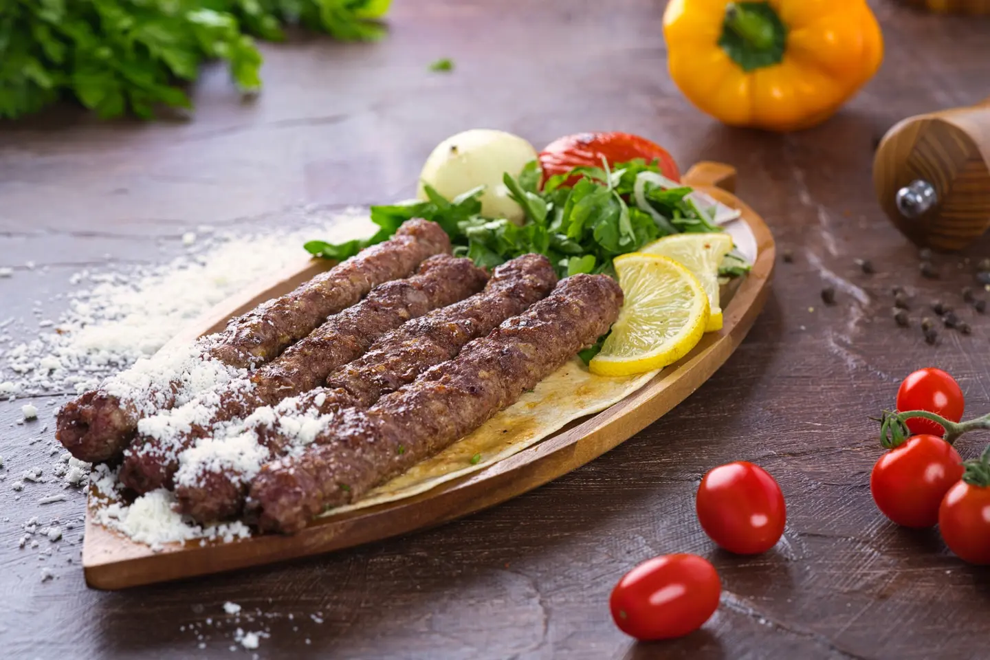 كباب جبن - صحن