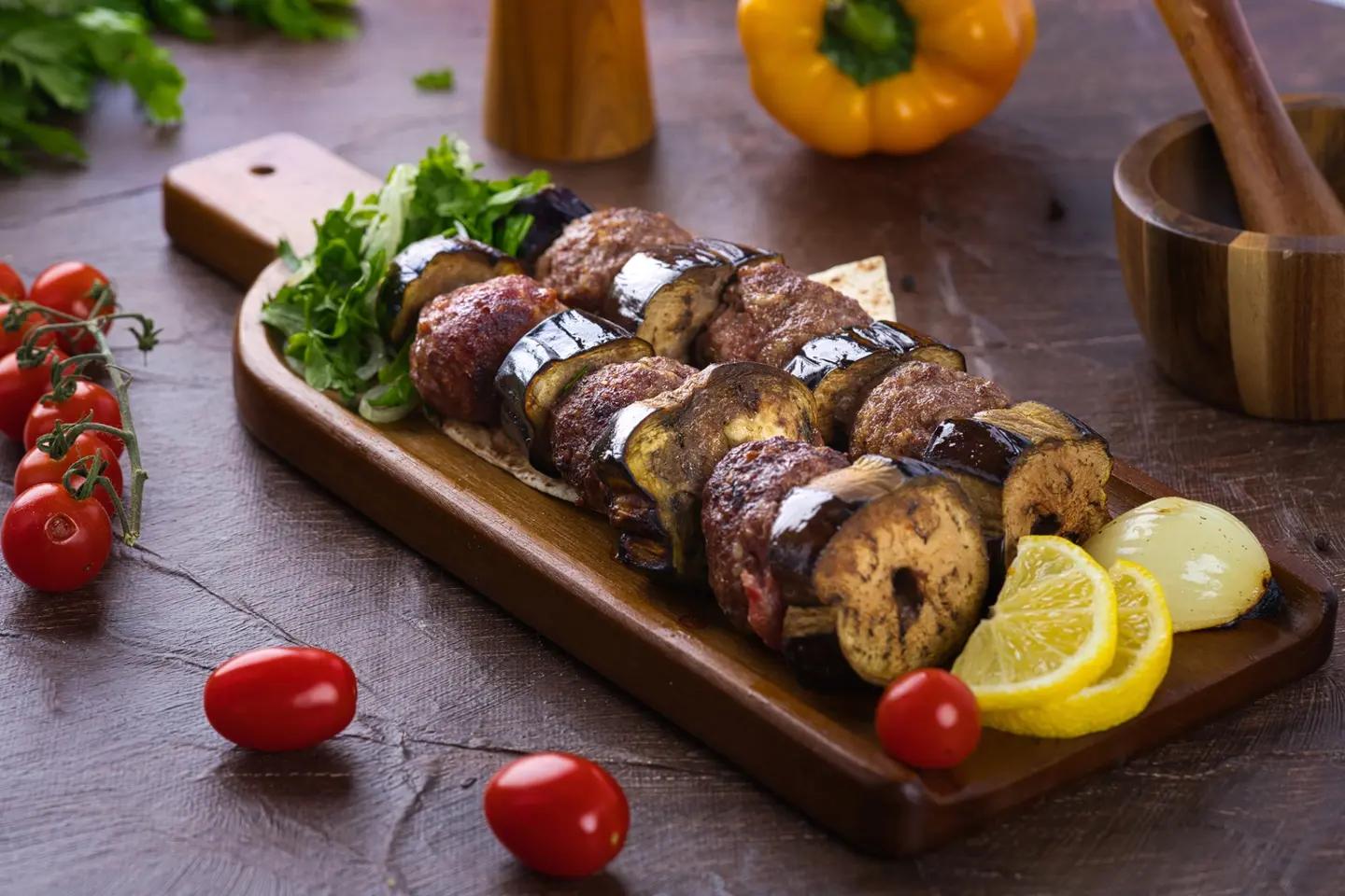 Eggplant Kebab - Dish